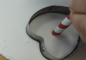 Serca z masy porcelanowej