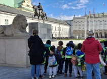 Po Warszawie pieszo i na kółkach - realizacja projektu razem z pieskiem Człapkiem